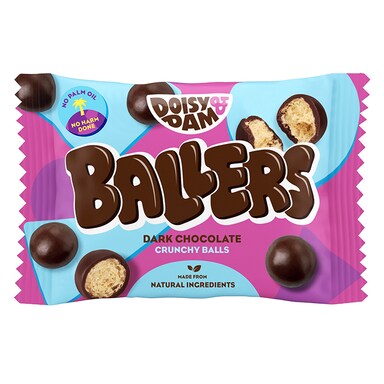 Doisy & Dam Ballers Vegan Dark Chocolate Balls 25g