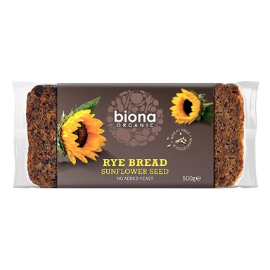 Biona Rye & Sunflower Seed Bread 500g
