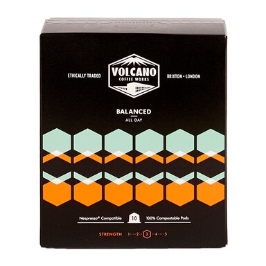 Volcano Coffee Works Balanced Pods 10 caps