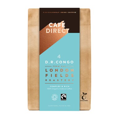 Cafédirect Congo Organic Ground Coffee 200g