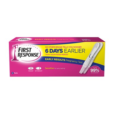 First Response Early Result Pregnancy Test x2