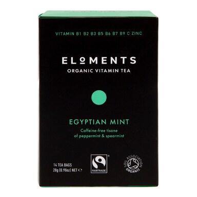 Eloments Egyptian Mint Vitamin Tea 14x bags