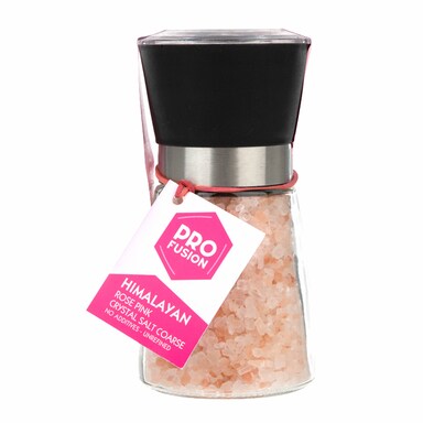 Profusion Himalayan Rose Pink Salt Round Mill - Course 200g