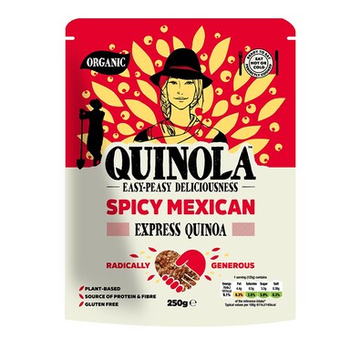 Quinola Organic Express Quinoa - Spicy Mexican 250g