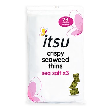 Itsu Crispy Seaweed Thins Multipack (5gx3)