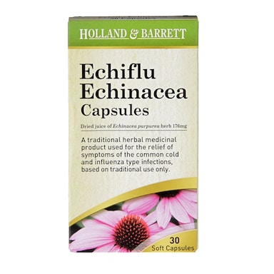 Holland & Barrett  Echiflu Echinacea 30 Capsules