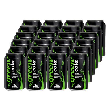 Green Sugar Free Cola Case 24 x 330ml