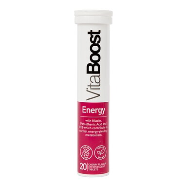 VitaBoost Energy Effervescent 20 Tablets