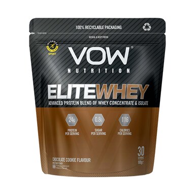 Vow Nutrition Elite Whey Chocolate Cookie 900g