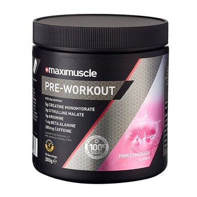 Maxi Pre Workout Pink Lemonade 300g