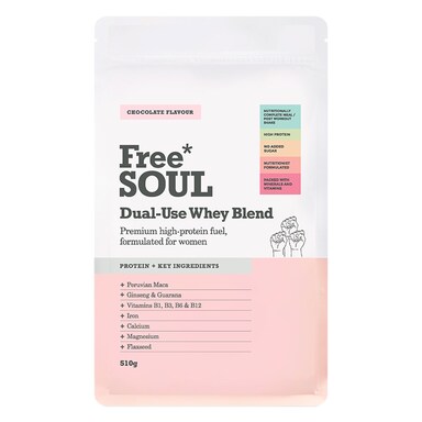Free Soul Dual Use Blend Whey Chocolate 510g