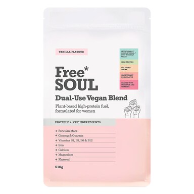Free Soul Dual Use Blend Vegan Vanilla 510g