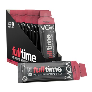 Vow Nutrition Full Time Gel Raspberry Box 12 x 60g