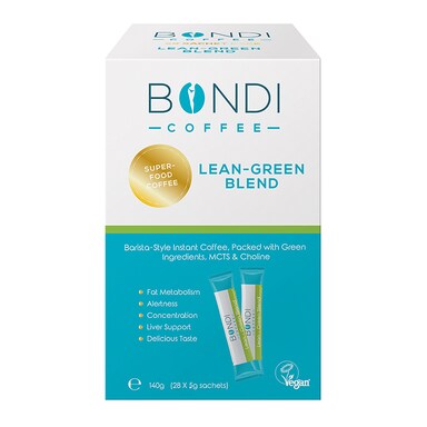 Bondi Coffee Lean-Green Blend 28 x 5g
