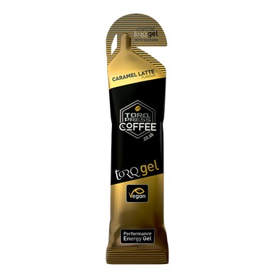 TORQ Energy Gel + Guarana Caramel Latte 45g