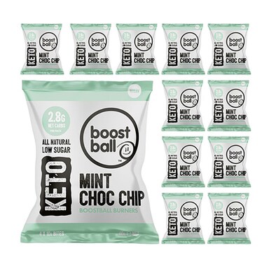 Boostball Keto Choc Mint 12 x 40g