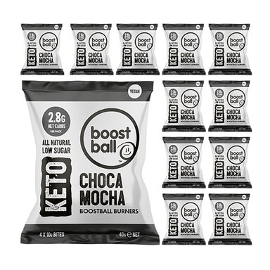 Boostball Keto Chocca Mocha 12 x 40g