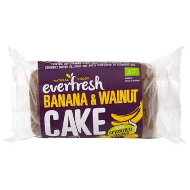 Everfresh Sprouted Banana & Walnut Cake 350g