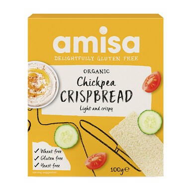 Amisa Chickpea Crispbread 100g