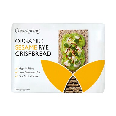 Clearspring Sesame Rye Crispbread 200g
