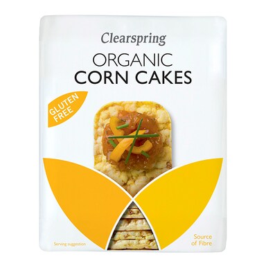 Clearspring Organic Corn Cake Squares 130g