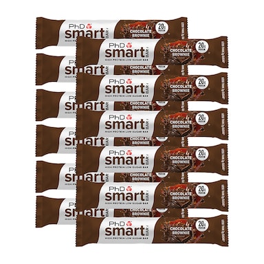 PhD Smart Bar Chocolate Brownie 12 x 64g