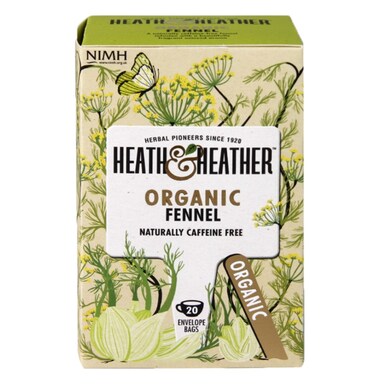 Heath & Heather Organic Fennel Tea 20 Tea Bags