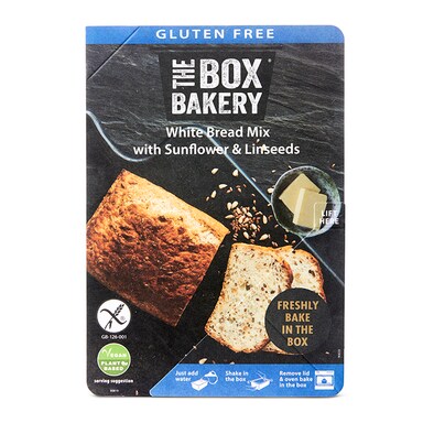 The Box Bakery Gluten Free White Bread Mix 300g