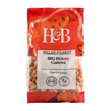 Holland & Barrett BBQ Hickory Cashews 200g