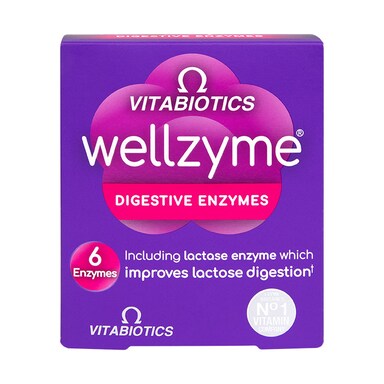 Vitabiotics Wellzyme 6 Enzyme Formula 60 Capsules