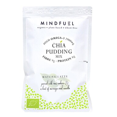 Mindfuel Chia Pudding Mix - Matcha Latte 50g