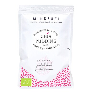 Mindfuel Chia Pudding Mix - Tart Raspberry 50g