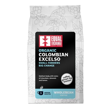 Equal Exchange Womens Coffee Roast Ground Coffee - Colombian Excelso 227g
