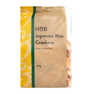 Holland & Barrett Japanese Rice Crackers 475g