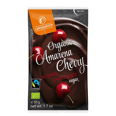 Landgarten Armarena Cherries In Dark Chocolate 50g