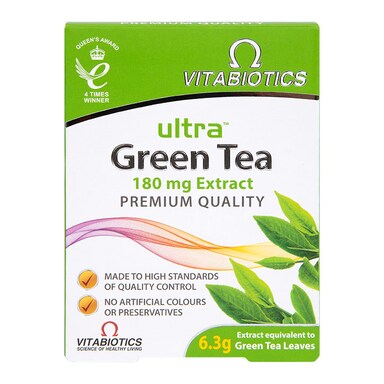 Vitabiotics Ultra Green Tea 30 Tablets
