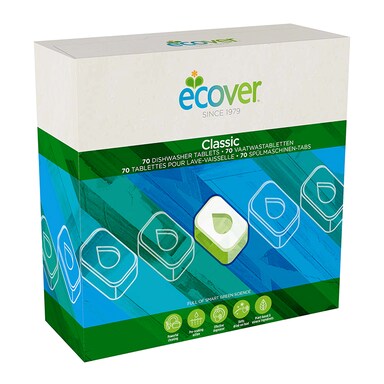 Ecover Dishwasher Tablets - 70 Washes 1.4kg