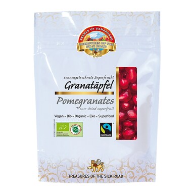 Pearls Of Samarkand Organic & Fairtrade Pomegranates 100g