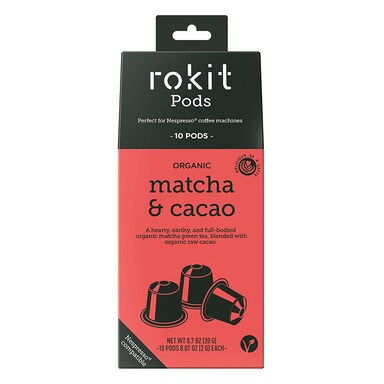 Rokit Organic Matcha & Cacao Nespresso Pods 10s