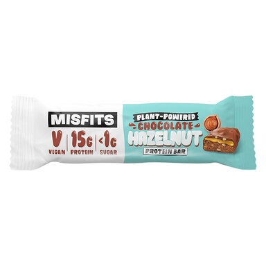 Misfits Chocolate Hazelnut Vegan Protein Bar 45g