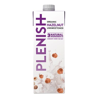Plenish Organic Unsweetened 5% Hazelnut M*lk 1Ltr