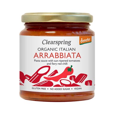 Clearspring Demeter Italian Arrabiata Pasta Sauce 300g