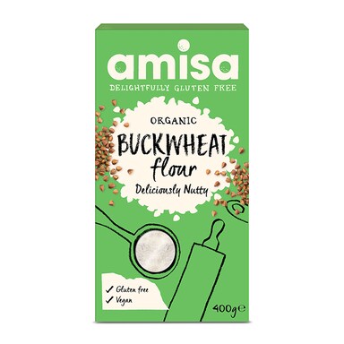 Amisa Gluten Free & Organic Fine Buckwheat Flour 400g