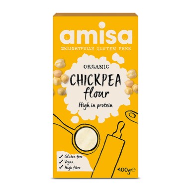 Amisa Gluten Free & Organic Chick Pea Flour 400g
