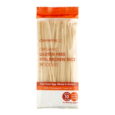 Clearspring Organic Gluten Free 100% Brown Rice Noodles 200g