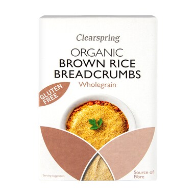 Clearspring Brown Rice Breadcrumbs - Organic & Gluten Free 250g