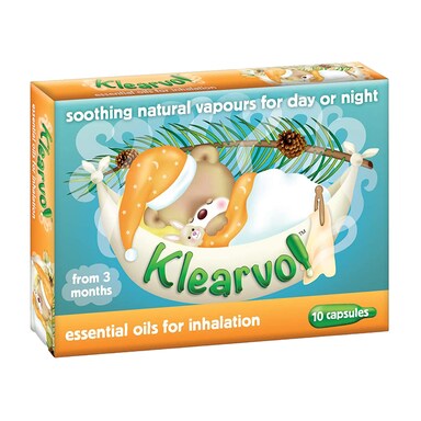 Klearvol - Essential Oils for Inhalation 10 Capsules