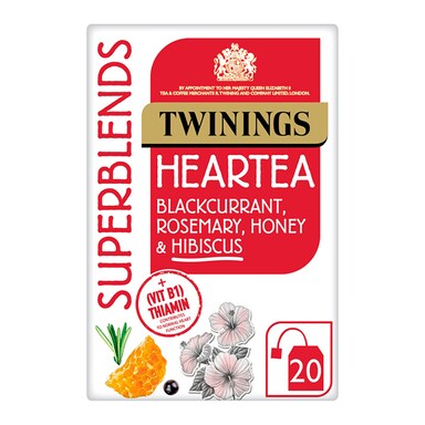 Twinings Superblends Heartea 20 Tea Bags