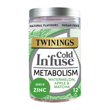 Twinings Cold In’Fuse Metabolism with Zinc 12 Infusers