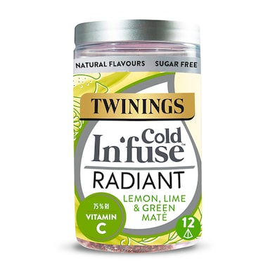 Twinings Cold In’Fuse Radiant with Vitamin C 12 Infusers